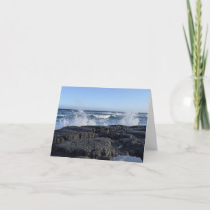 Hawaiian Ocean Peaceful Scene Thank You Card
