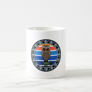 Hawaiian Owl Pueo Cartoon Coffee Mug