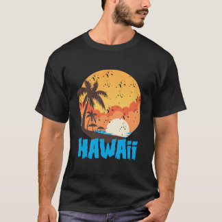 Hawaiian Palm Beach Hawaii T-Shirt