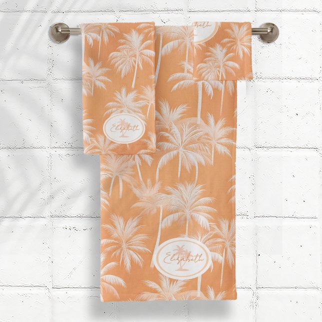 Hawaiian Palm Tree Silhouette Motif Tacao ID1093 (Créateur téléchargé)