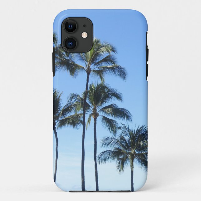 Hawaiian Palm Trees Case-Mate iPhone Case (Back)