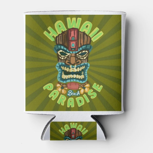 Hawaiian Paradise Can Cooler (Front)