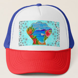 Hawaiian Paradise  Trucker Hat