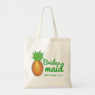 Hawaiian Pineapple Tropical Island Fruit Hawaii HI Tote Bag