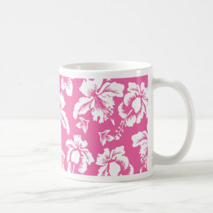Hawaiian Pink Flower Coffee Mug