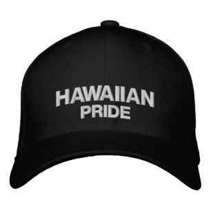 HAWAIIAN , PRIDE EMBROIDERED HAT