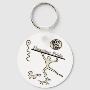 Hawaiian Pride Keychain