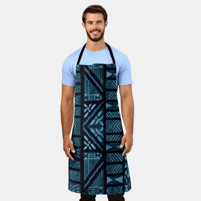 Hawaiian Print Apron (Worn)