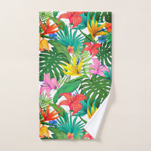 Hawaiian Print Hand Towel