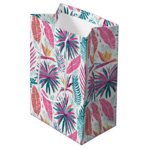 Hawaiian print  medium gift bag