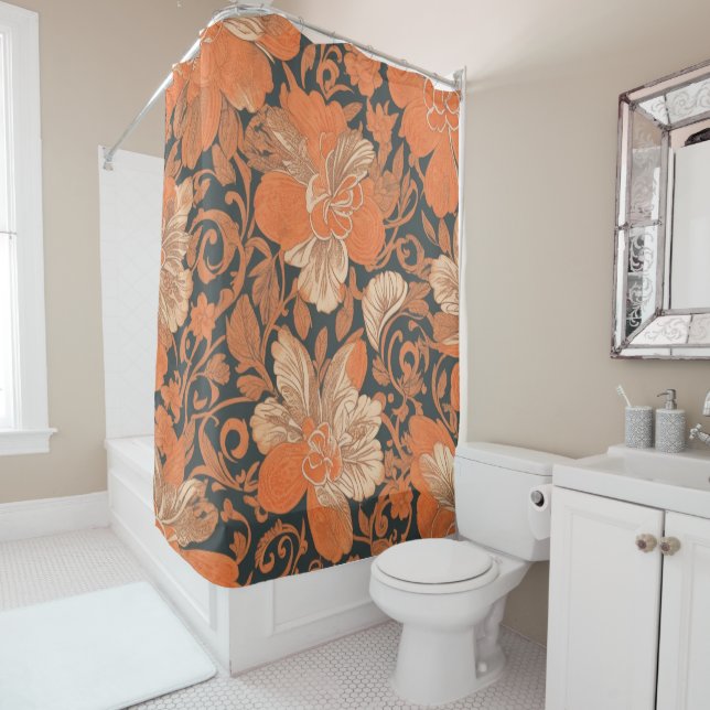 Hawaiian print Ohai Alii v2 pattern  (In Situ)