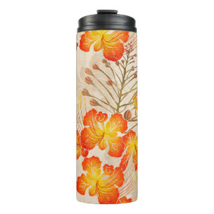 Hawaiian print Ohai Alii v2 pattern Thermal Tumbler