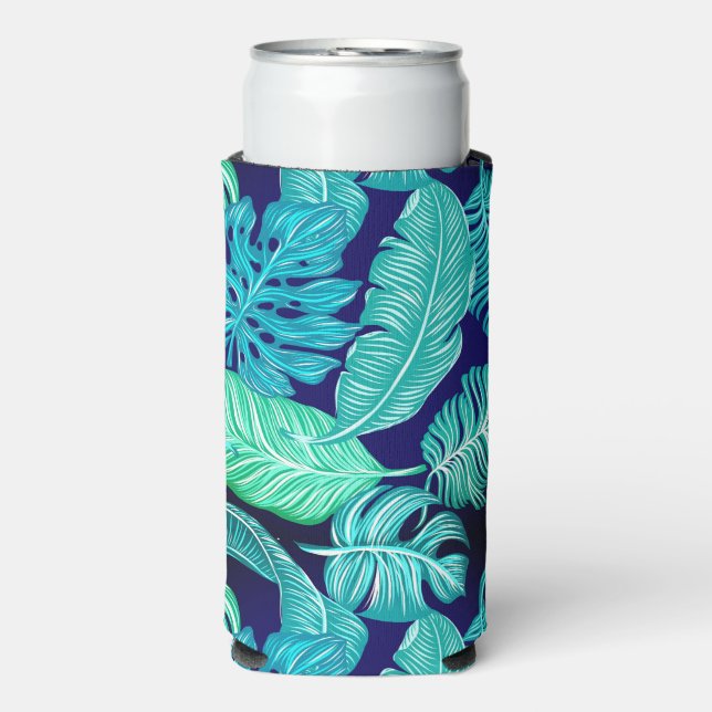Hawaiian Print Seltzer Can Cooler (Seltzer Front)