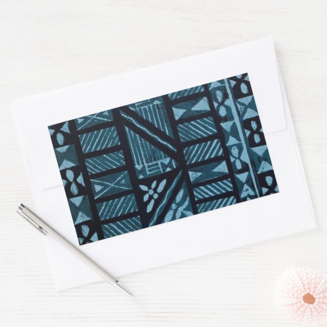 Hawaiian Print Sticker (Envelope)