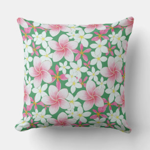 Hawaiian print  throw pillow