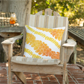 Hawaiian Puakenikeni lei décoration coussin