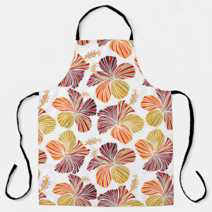Hawaiian Radiance: Tropical Plant Elegance. Apron