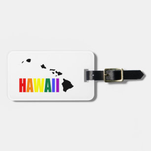 Hawaiian Rainbow 2 Luggage Tag