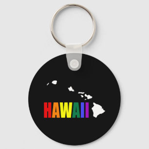 Hawaiian Rainbow 3 Keychain