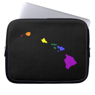 Hawaiian Rainbow Laptop Sleeve