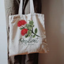 Hawaiian Red Lehua Flower Watercolor Resilience