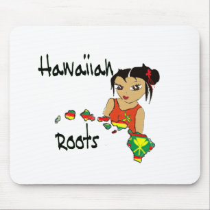 Hawaiian Roots Mouse Pad