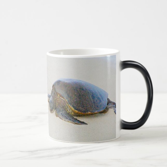 Hawaiian Sea Turtle Magic Mug (Right)