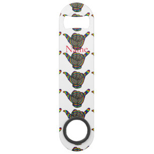 Hawaiian Shaka Psychedelic Thunder_Cove Bar Key
