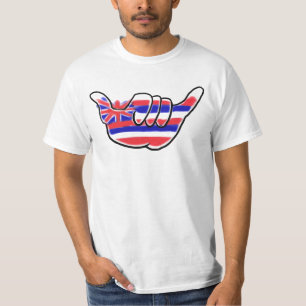 Hawaiian shaka symbol value tee