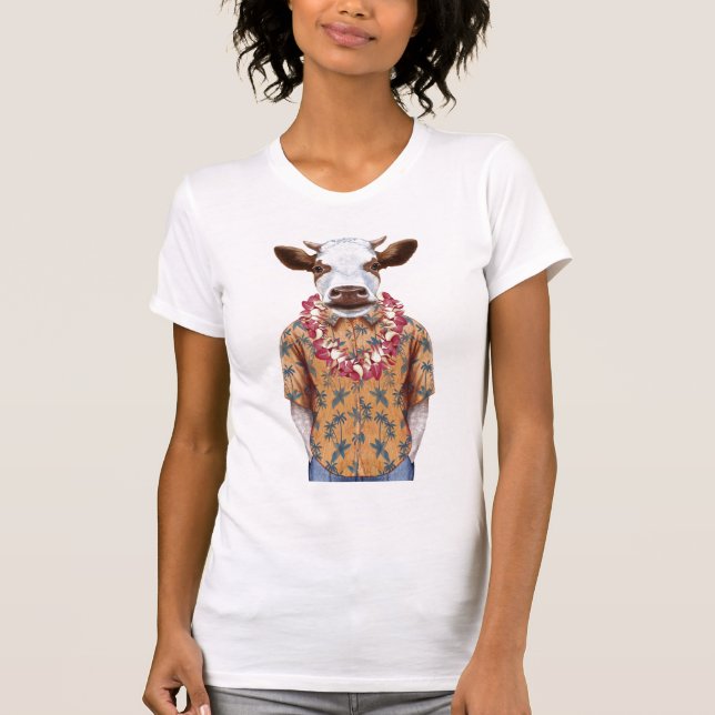 Hawaiian Shirt Cow (Front)