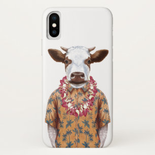 Hawaiian Shirt Cow Case-Mate iPhone Case