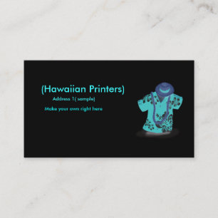 Hawaiian Shirt Profile card