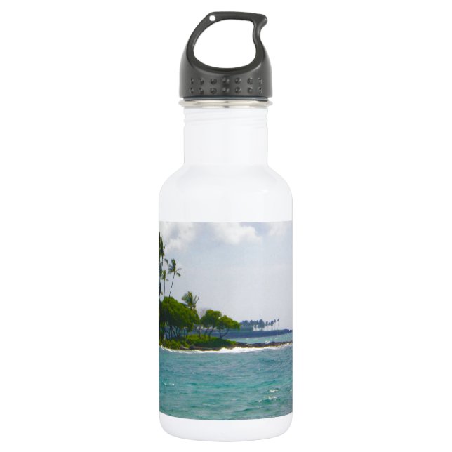 Hawaiian Shore 532 Ml Water Bottle (Front)