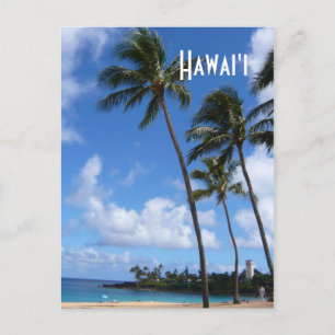 Hawai'ian Skyscrapers Postcard