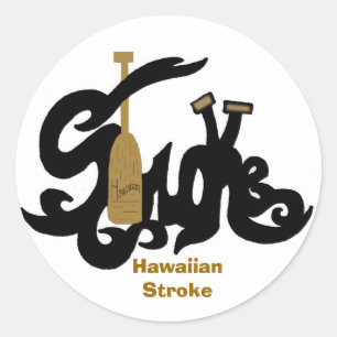 Hawaiian Stroke sticker