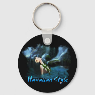 Hawaiian Style Keychain