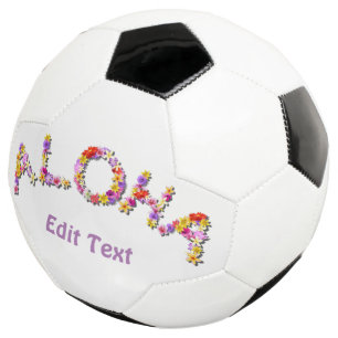 Hawaiian Style Soccer Ball