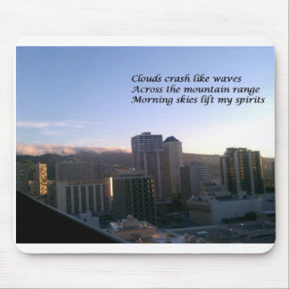 Hawaiian Sunrise Haiku Mouse Pad