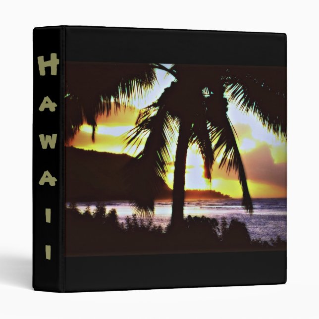 Hawaiian Sunset Binder (Front/Spine)