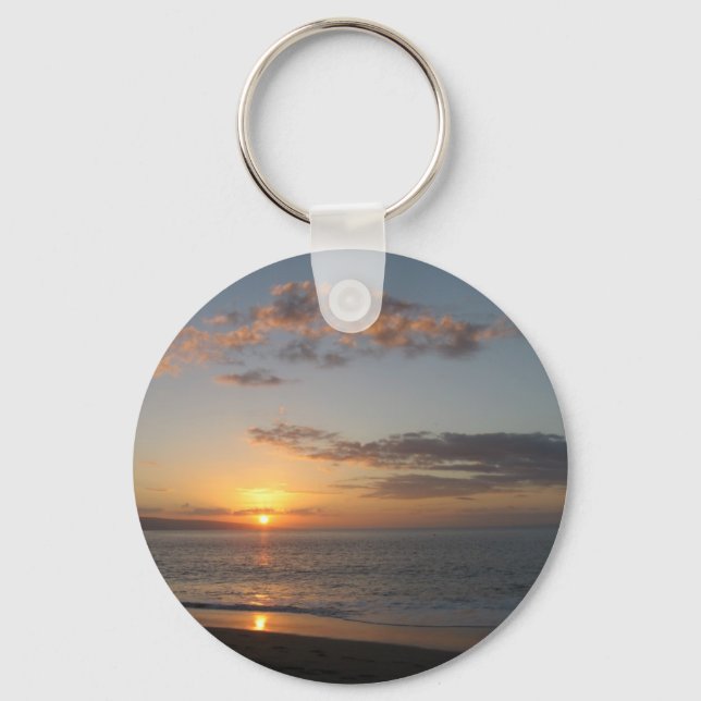 Hawaiian Sunset Keychain (Front)