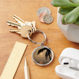 Hawaiian Sunset Keychain