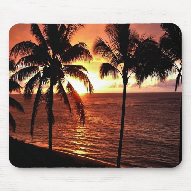 Hawaiian Sunset Mousepad (Front)