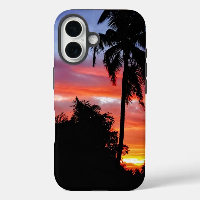 Hawaiian Sunset Phone Case (Back)