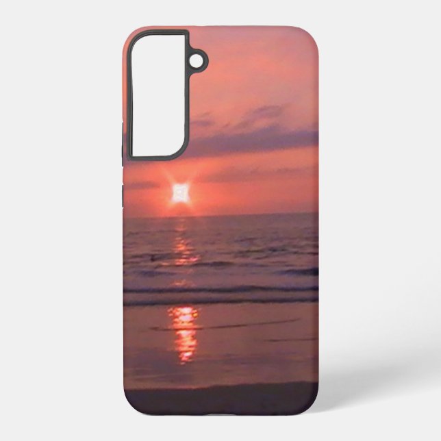 Hawaiian Sunset Samsung Galaxy S22+ Case (Back)