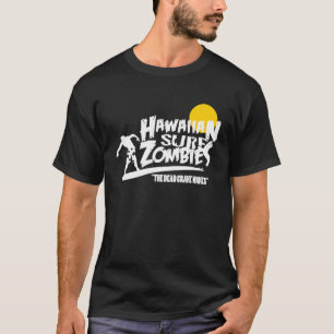 Hawaiian Surf Zombies Hawaii Scary Halloween Islan T-Shirt