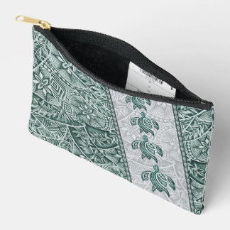 Hawaiian Tapa and Honu Small Pouch