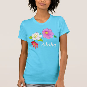 Hawaiian Tee Shirts for Women Customizable