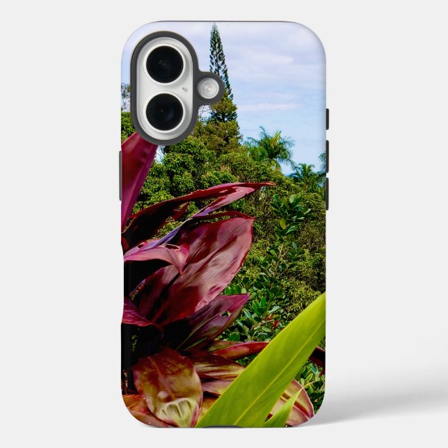 Hawaiian Themed Phone Case (Back)