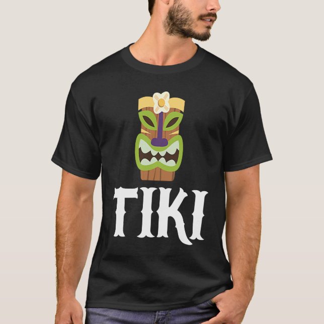 Hawaiian Tiki Pineapple Hawaii T-Shirt (Front)