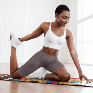 hawaiian tiki yoga mat